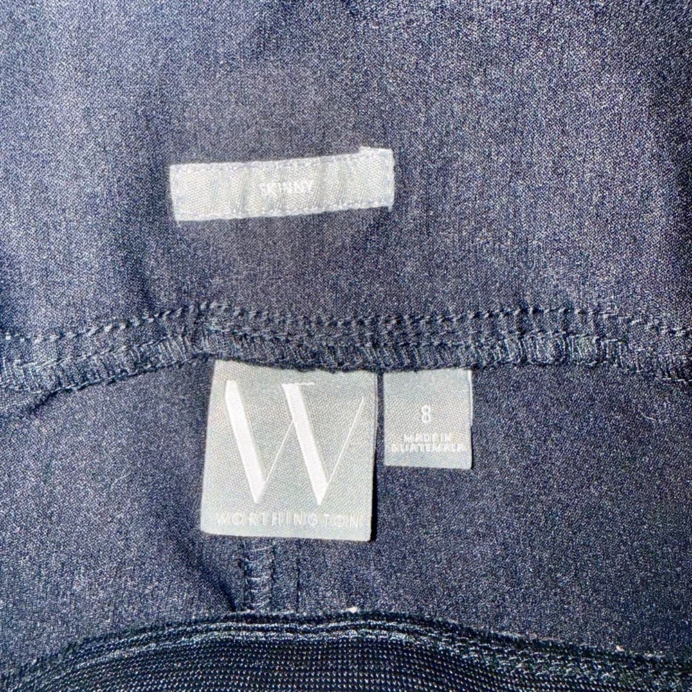 Worthington Black High-Rise Leggings - Picture 2 of 3